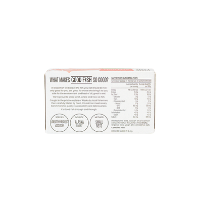 Goodfish Australia Salmon Nutrition Facts