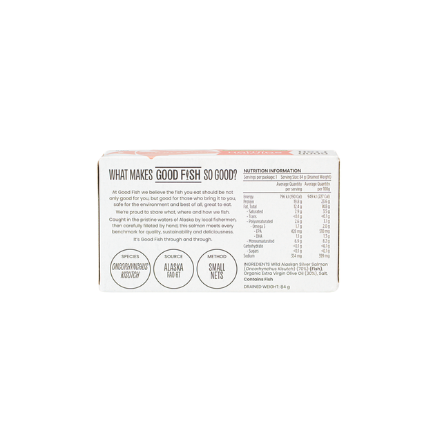 Goodfish Australia Salmon Nutrition Facts