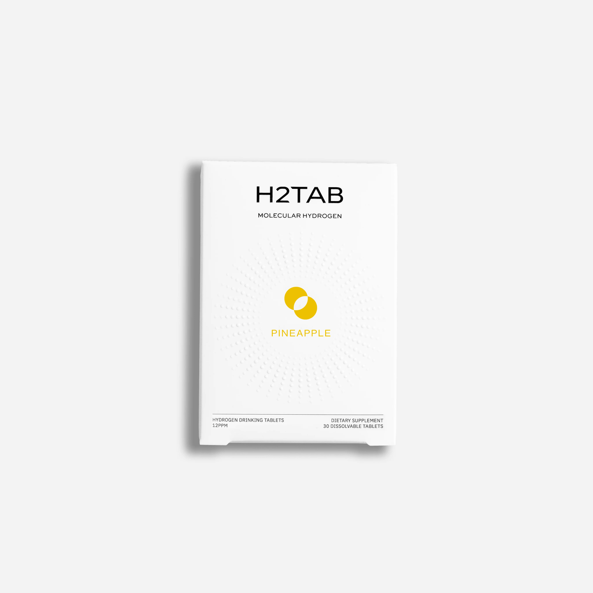 H2TAB Molecular Hydrogen Tablets Australia Pineapple