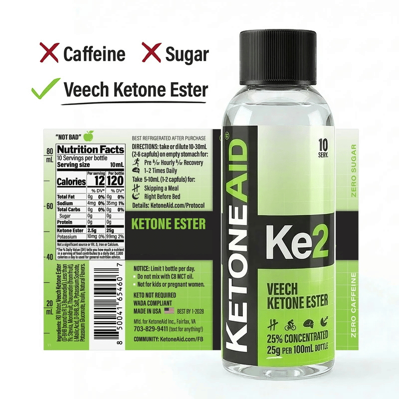 KetoneAid KE2 Ingredients