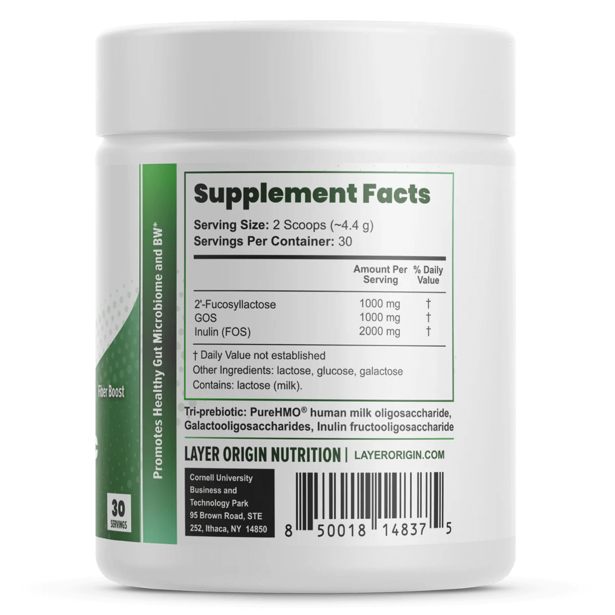 Layer Origin Australia Constipiotic Supplement Facts