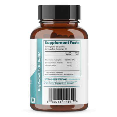 Layer Origin Australia Akkermansia Supplement Facts