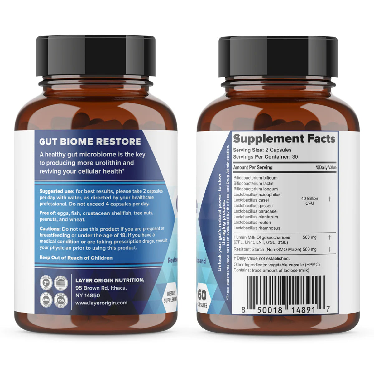 Layer Origin Gut Biome Restore Australia