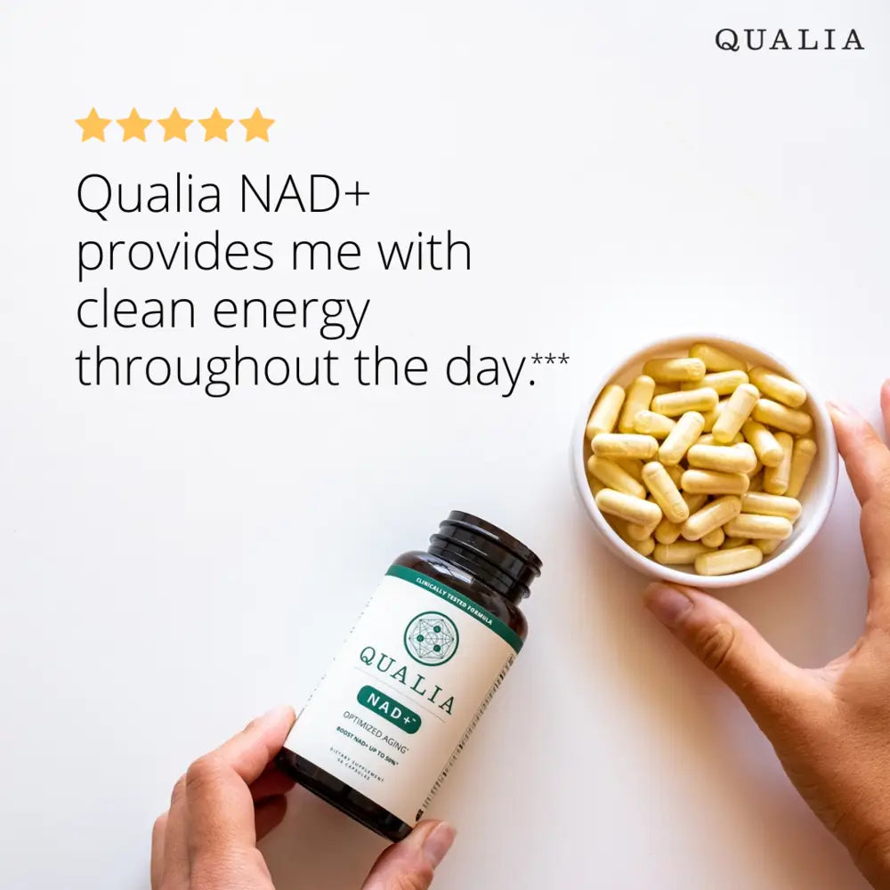 NAD anti aging supplement - Qualia Australia