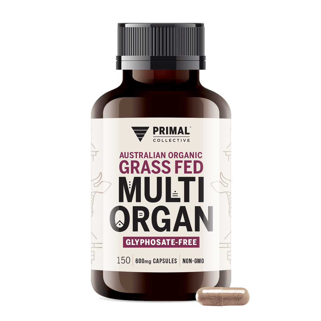Primal Collective Australia Organic Grass Fed Multi Organ Capsules