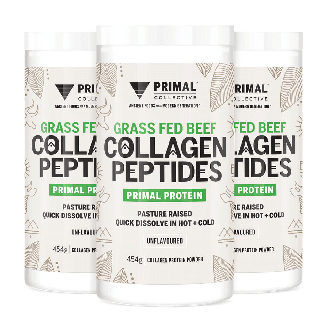 Collagen Protein Powder - Hydrolysed, Grass-Fed, Quick Dissolving