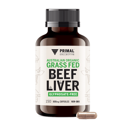 Primal Collective Australia Grass Fed Beef Liver Capsules