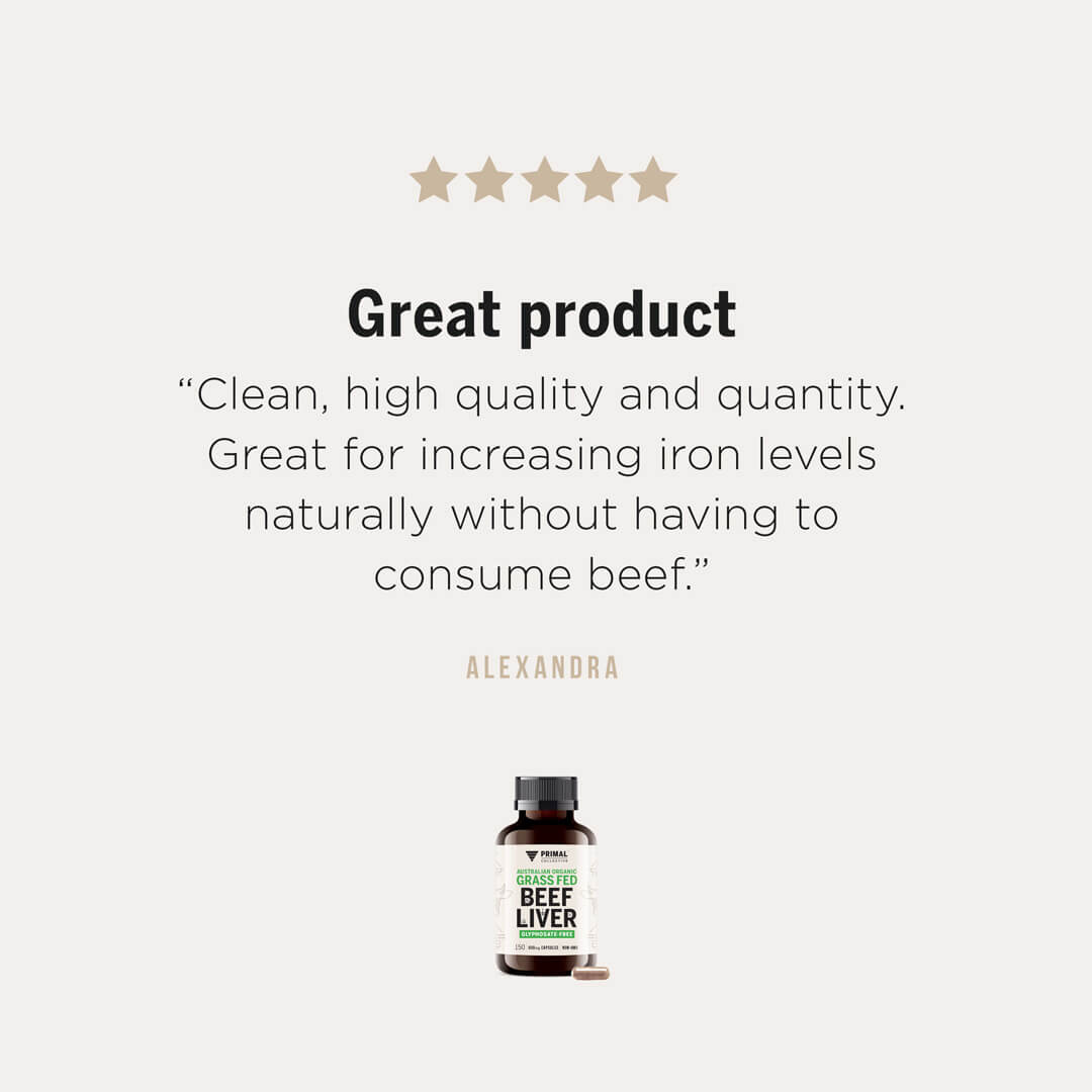 Primal Collective Australia Grass Fed Beef Liver Capsules Review