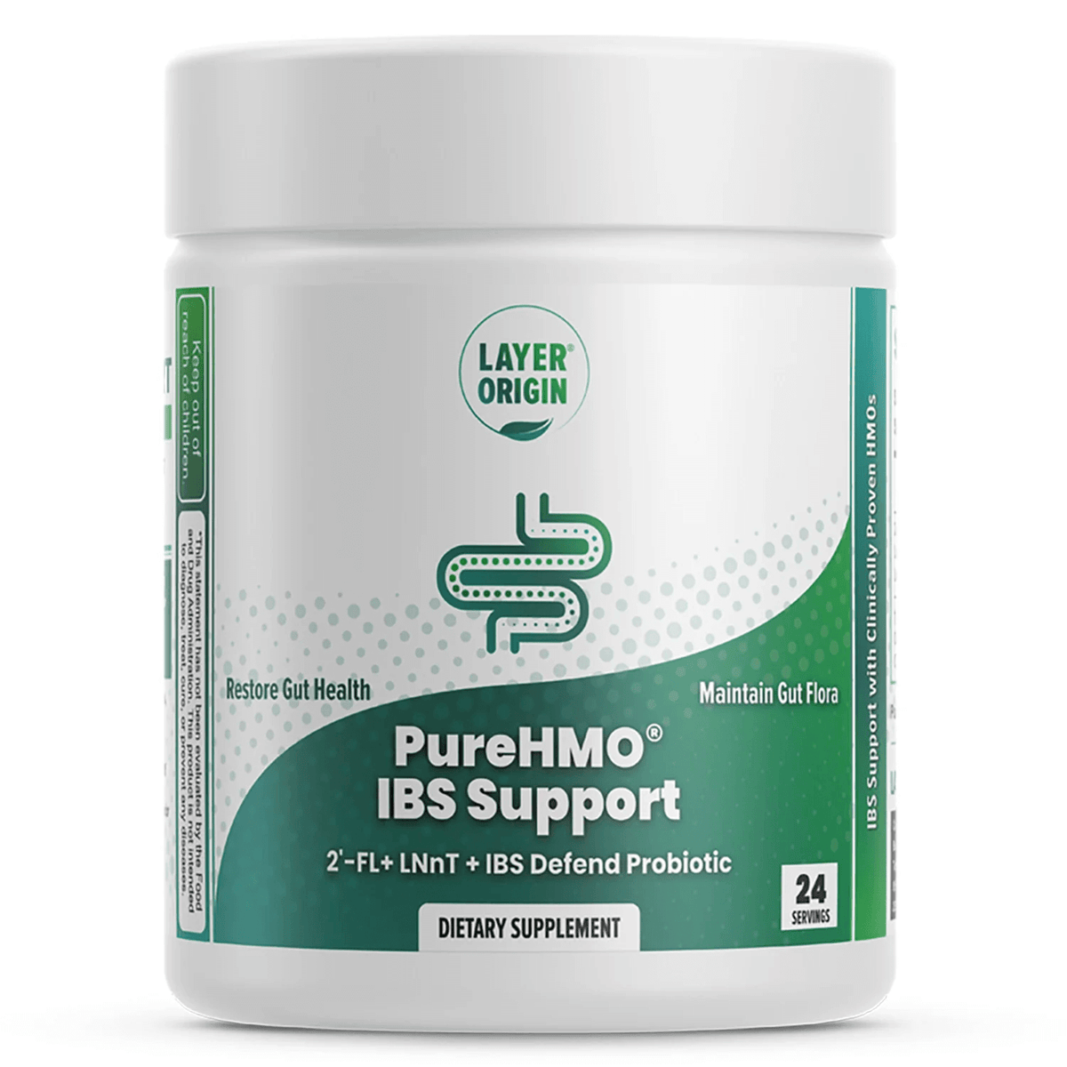 Layer Origin PureHMO Australia IBS Support with IBS Defend Probiotic