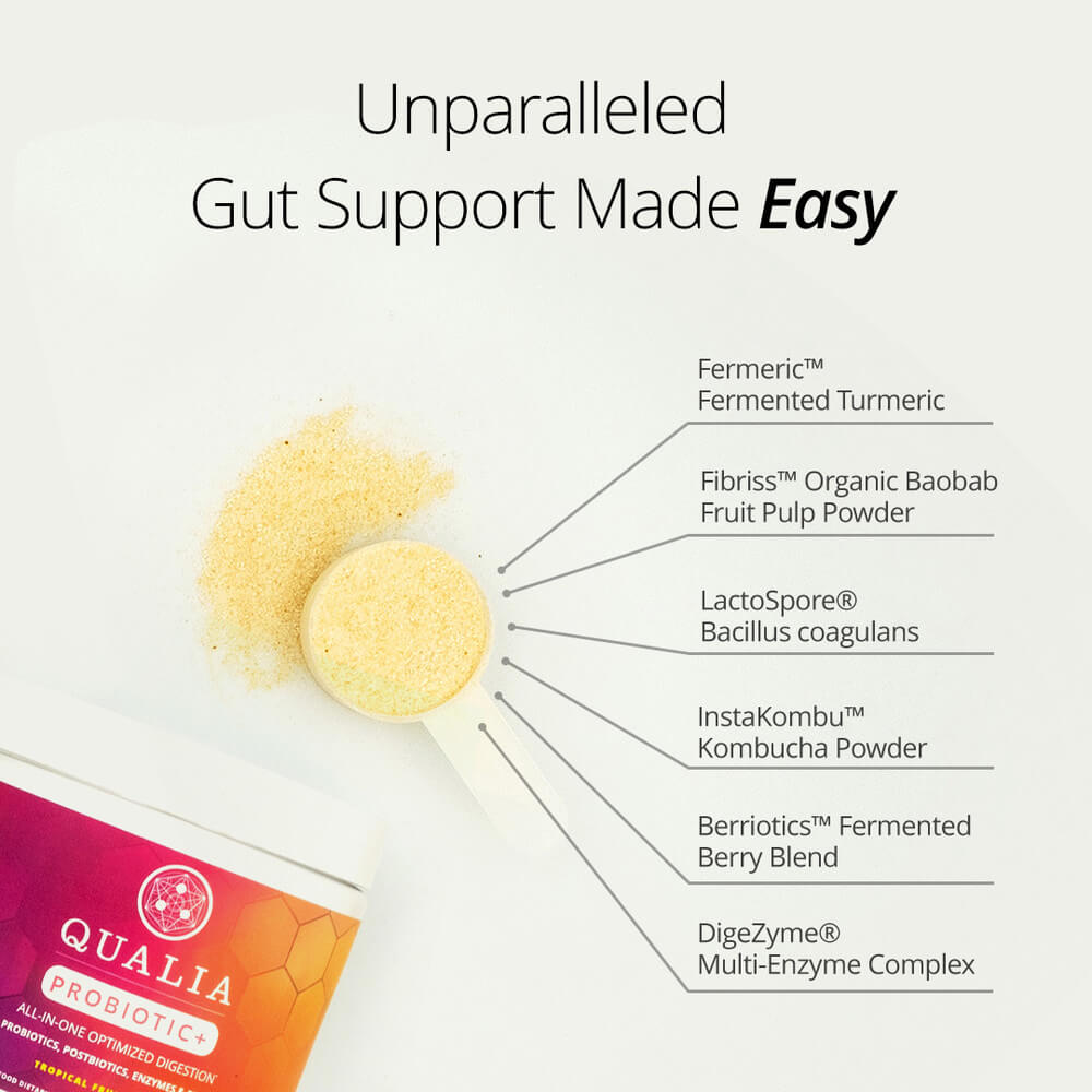 Qualia Probiotic+ Gut Support