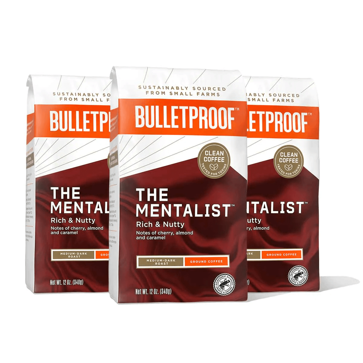 The Mentalist Bulletproof Ground Coffee Australia 3-pack