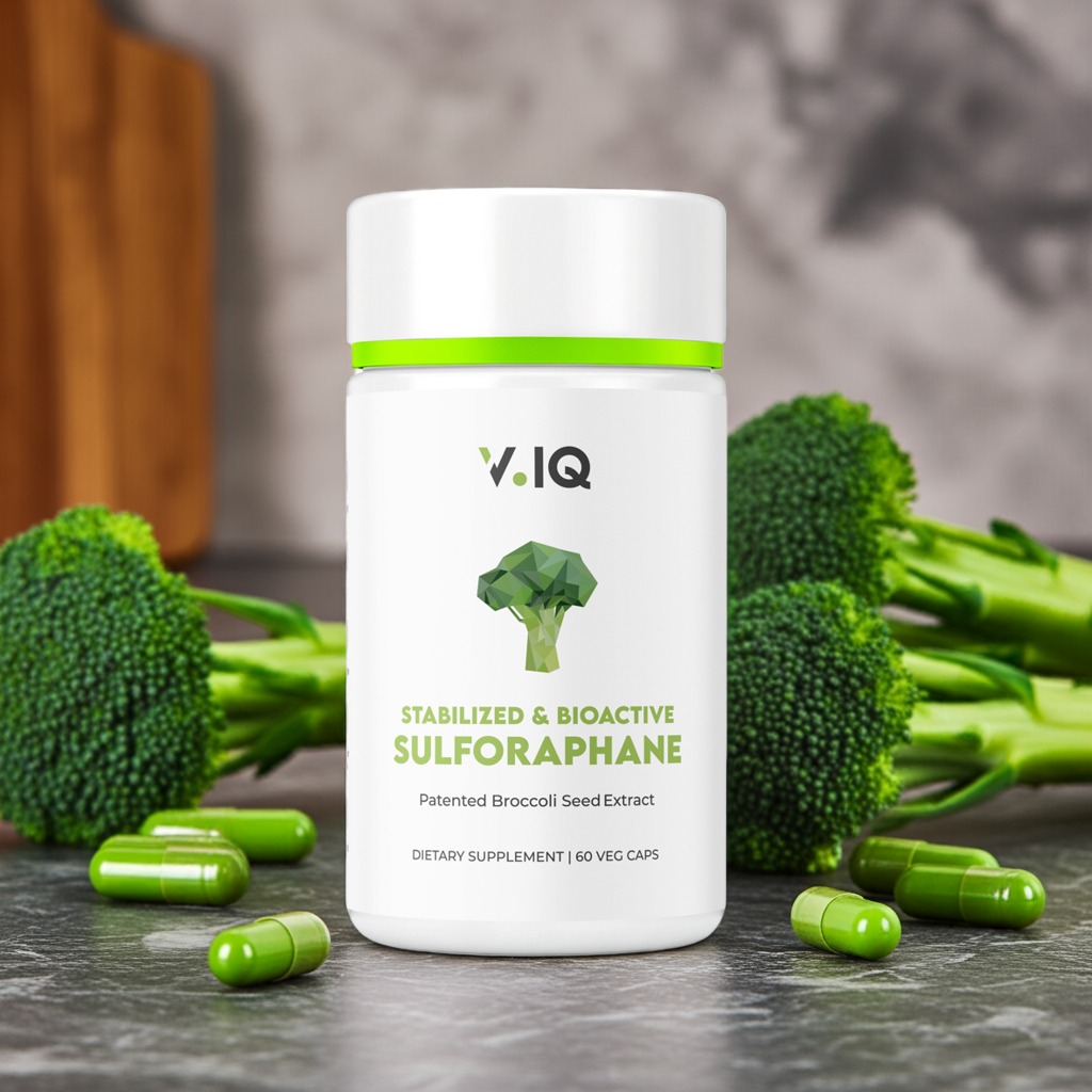 VitalityIQ™ Sulforaphane Supplement | Broccoli Seed Extract & Sprout Powder