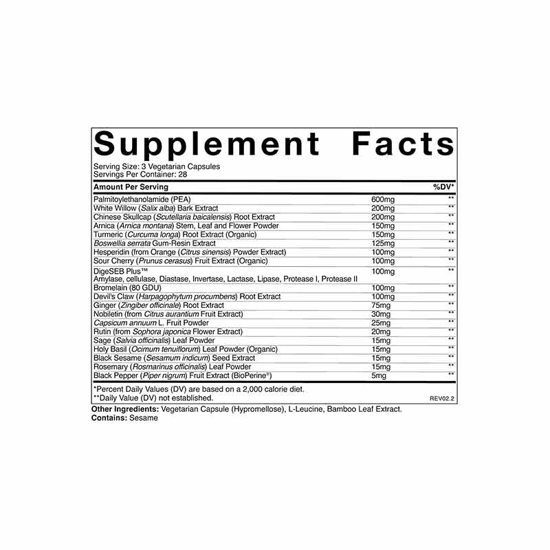 Cymbiotika Inflammatory Health [CLEARANCE] [bb 31/12/26]