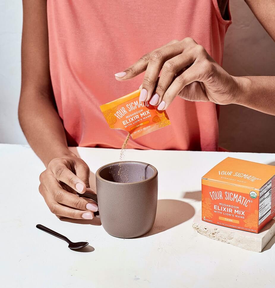 Four Sigmatic Lion&#39;s Mane Mushroom Elixir Brisbane Australia